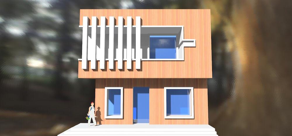 Nikhil Pathak Residence – 3-floor rental design Bareilly