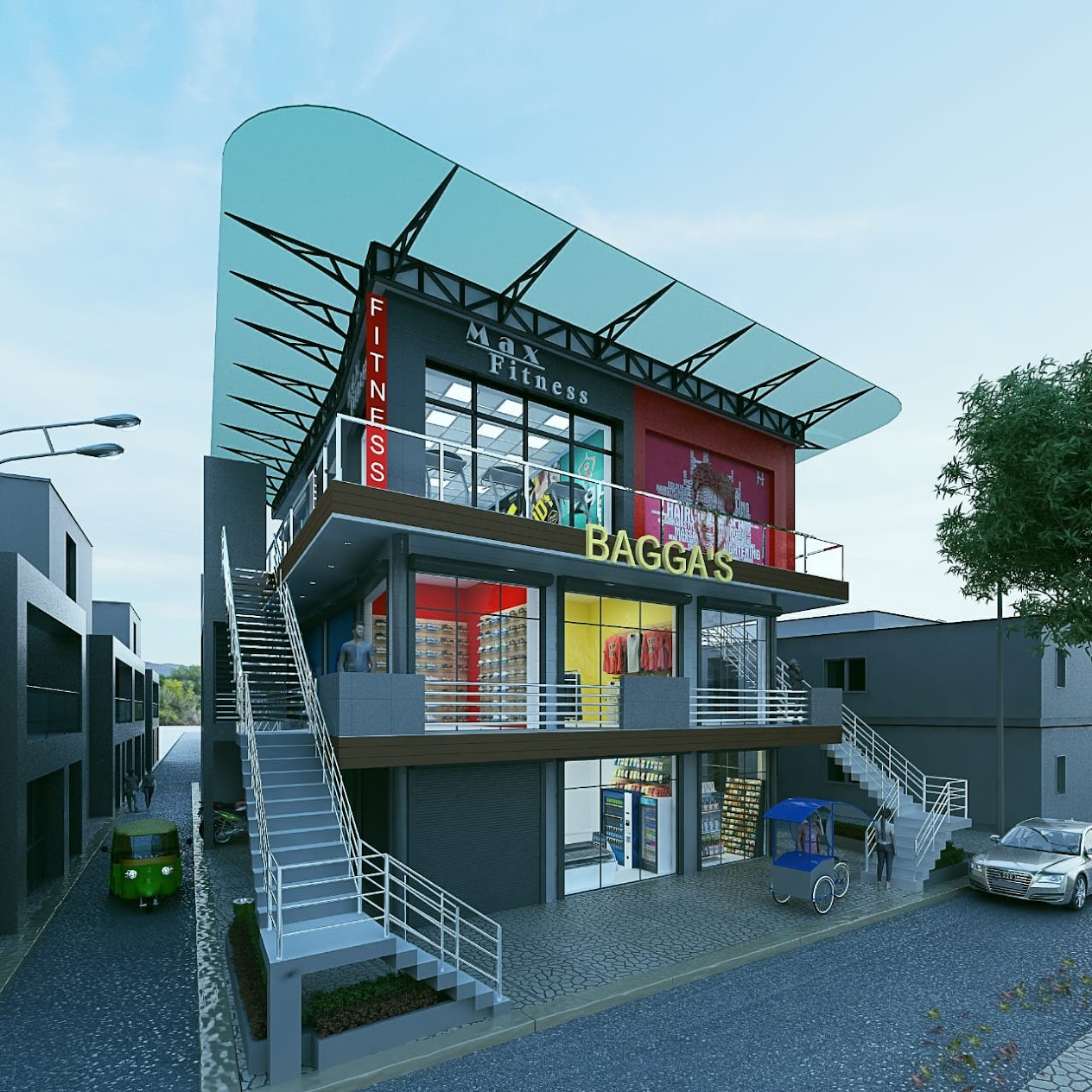 Hospital renovation and interior design Bareilly by Bagga Architects